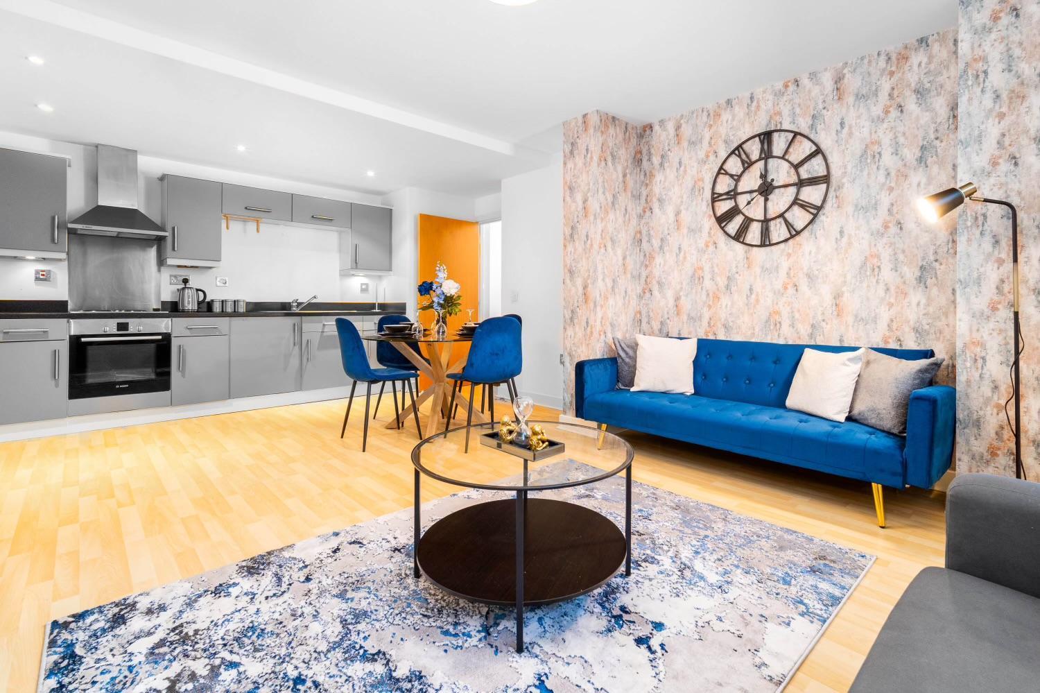 Luxury Sea Blue-Birmingham Central Apartment Exteriör bild